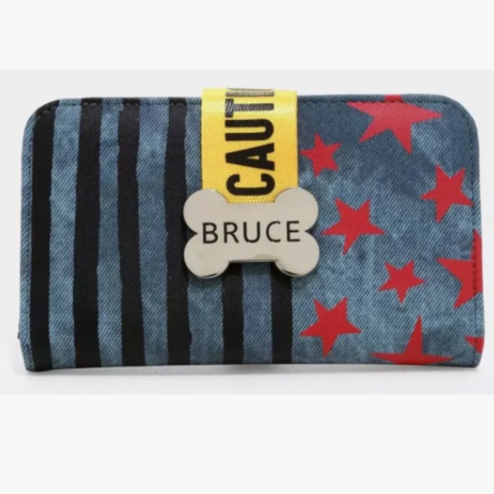 💐 2/$25💐 DC Comics x Hot Topic Birds Of Prey Harley Quinn Tech Wallet